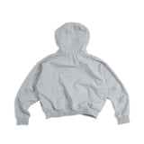 ESSENTIALS ZIP UP - HEATHER CHARCOAL