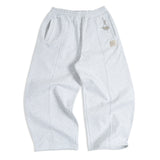 DOUBLE POCKET PANTS - HEATHER GRAY