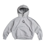 RECLAIM JOY BOXY HOODIE - HEATHER CHARCOAL